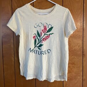 Old Navy Everywear Good Natured Short Sleeve T-shirt Tee Shirt Top Medium